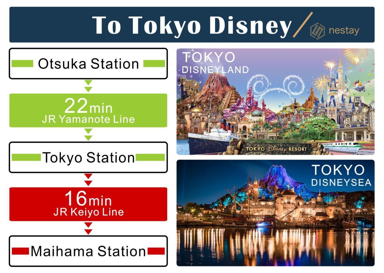 Nestay Inn Tokyo Otsuka 103 Bagian luar foto