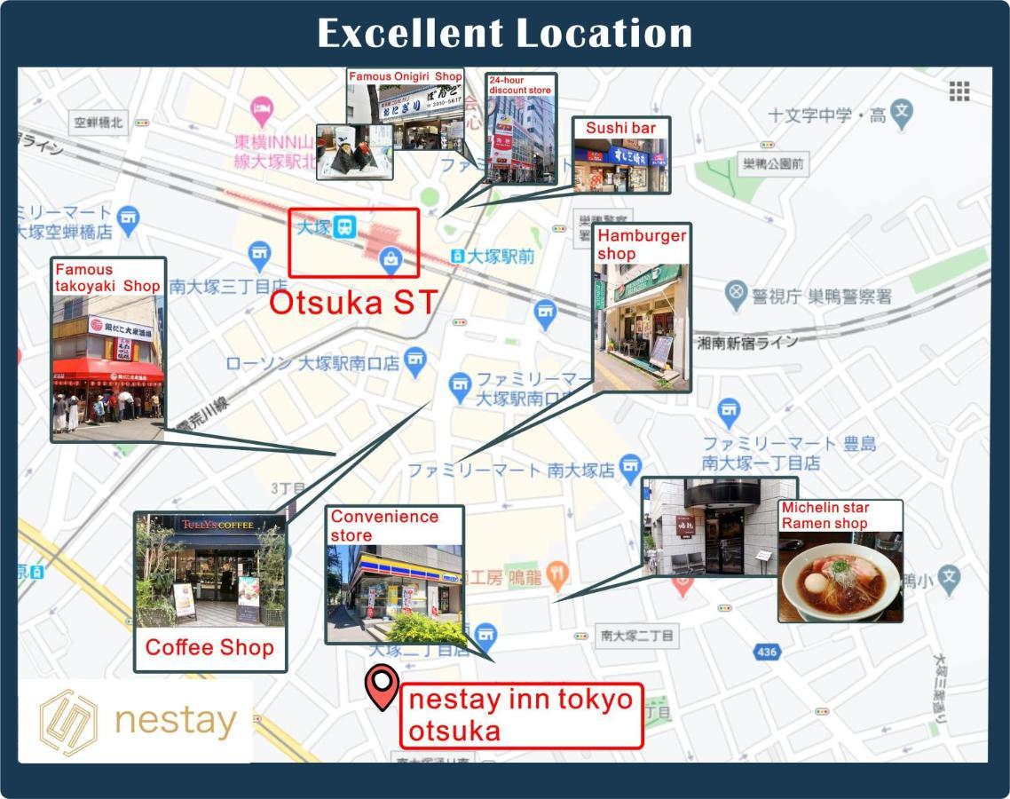 Nestay Inn Tokyo Otsuka 103 Bagian luar foto